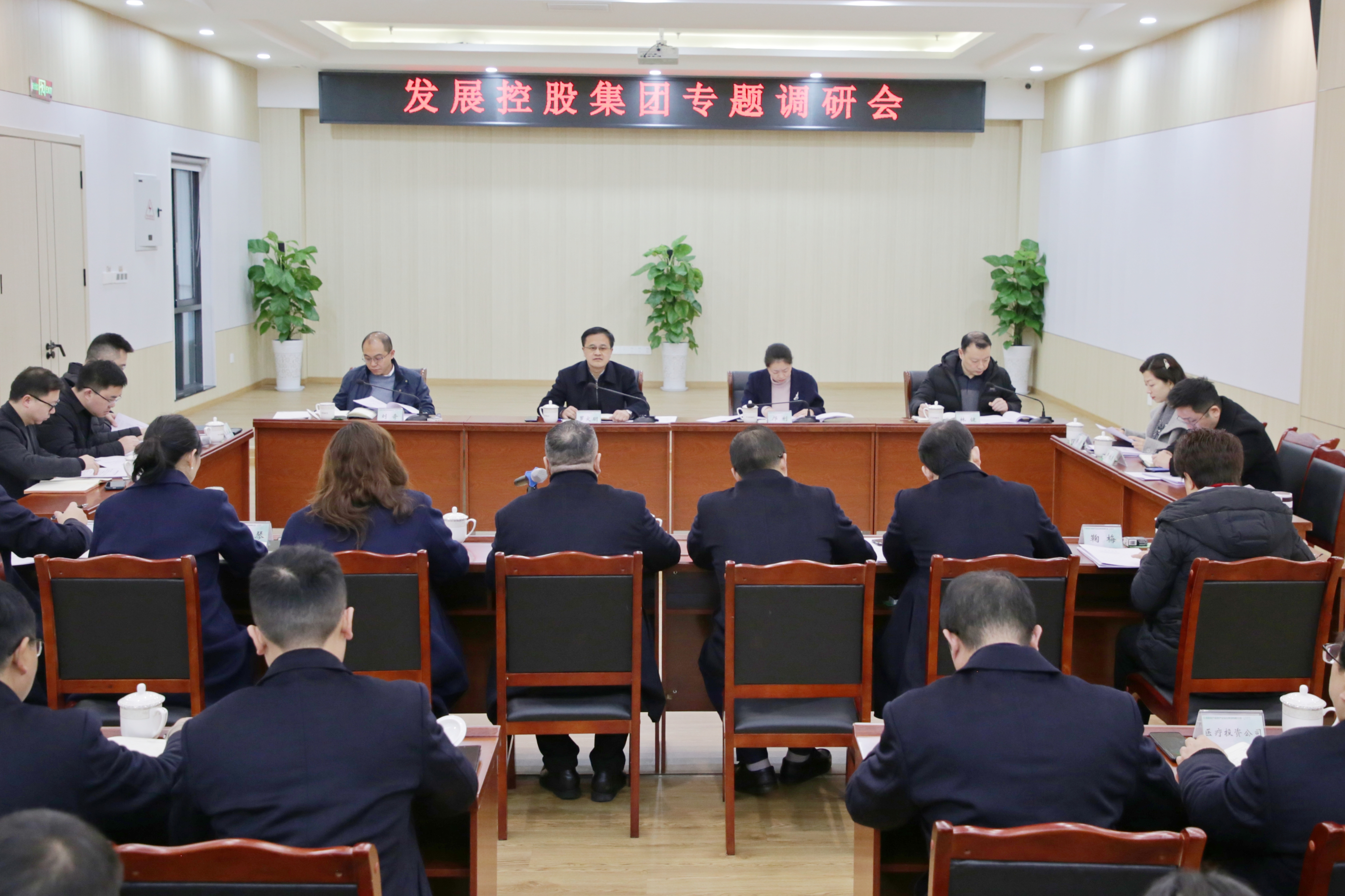 發(fā)展控股集團(tuán)黨委副書記、副董事長、總經(jīng)理羅火明率隊(duì)調(diào)研西南醫(yī)投集團(tuán)